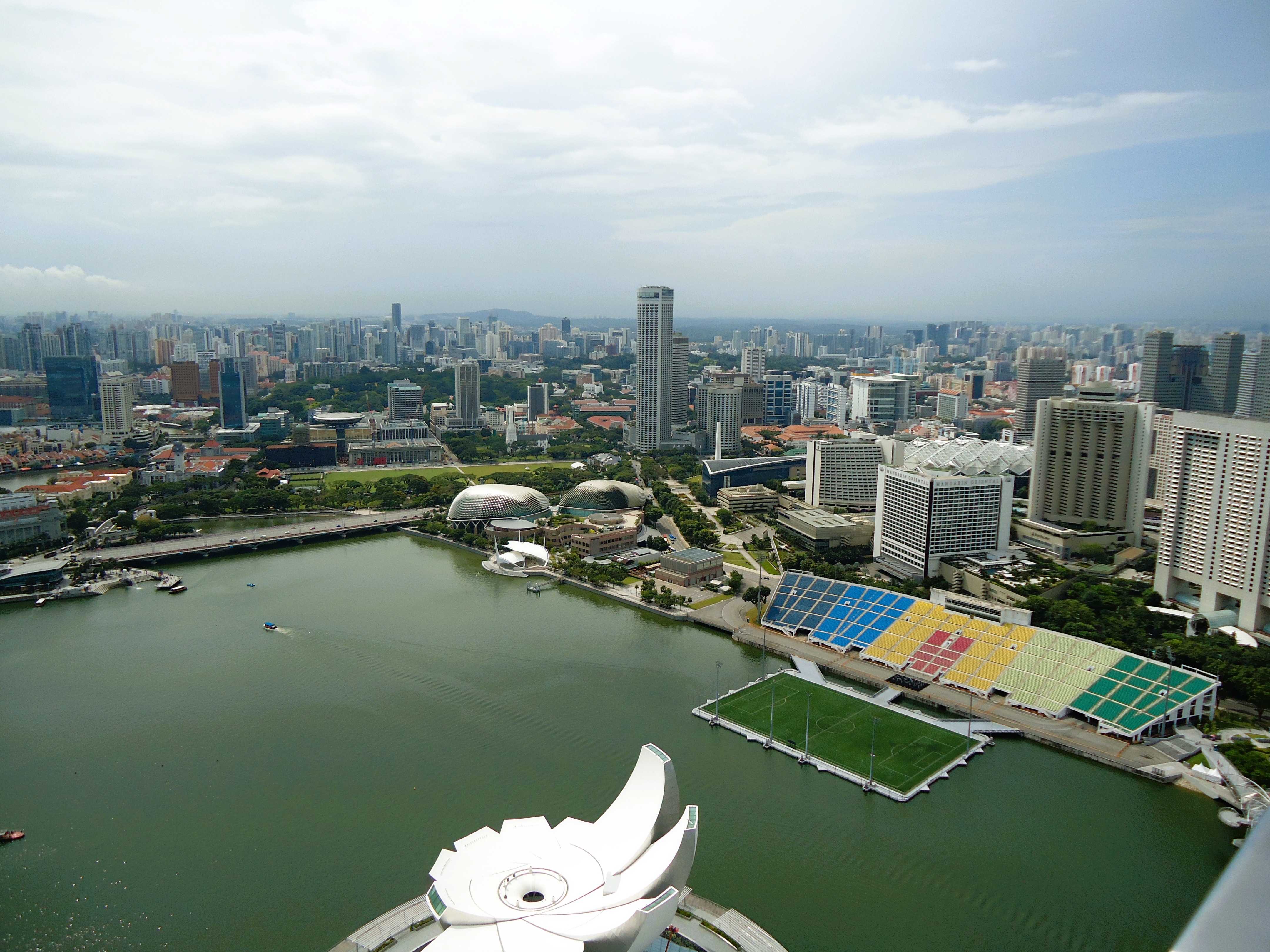 Marina Bay and the Floating Stadium