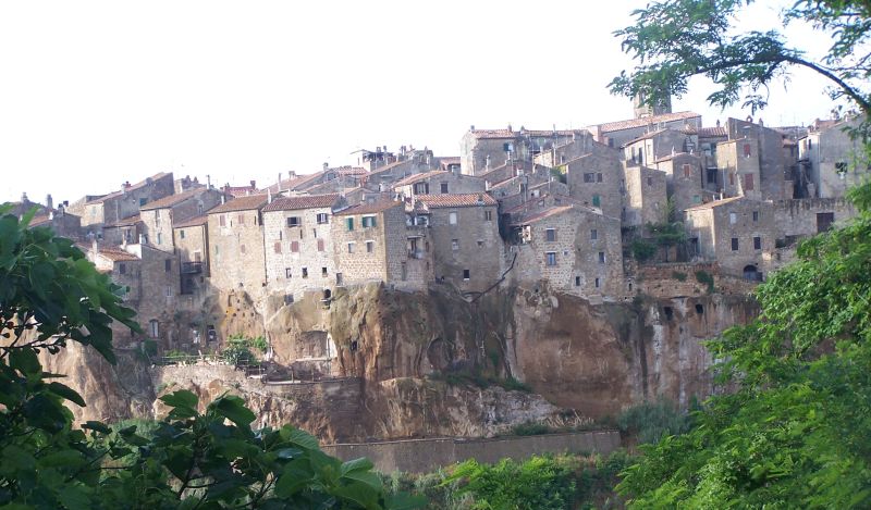 The ancient town of Pitigliano
