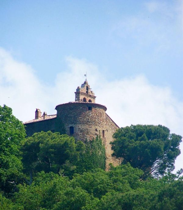 Temple on a Tuscan hilltop